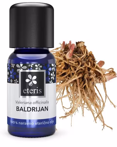 Baldrijan, eterično olje, Eteris