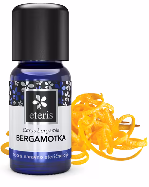 Bergamotka, eterično olje, Eteris